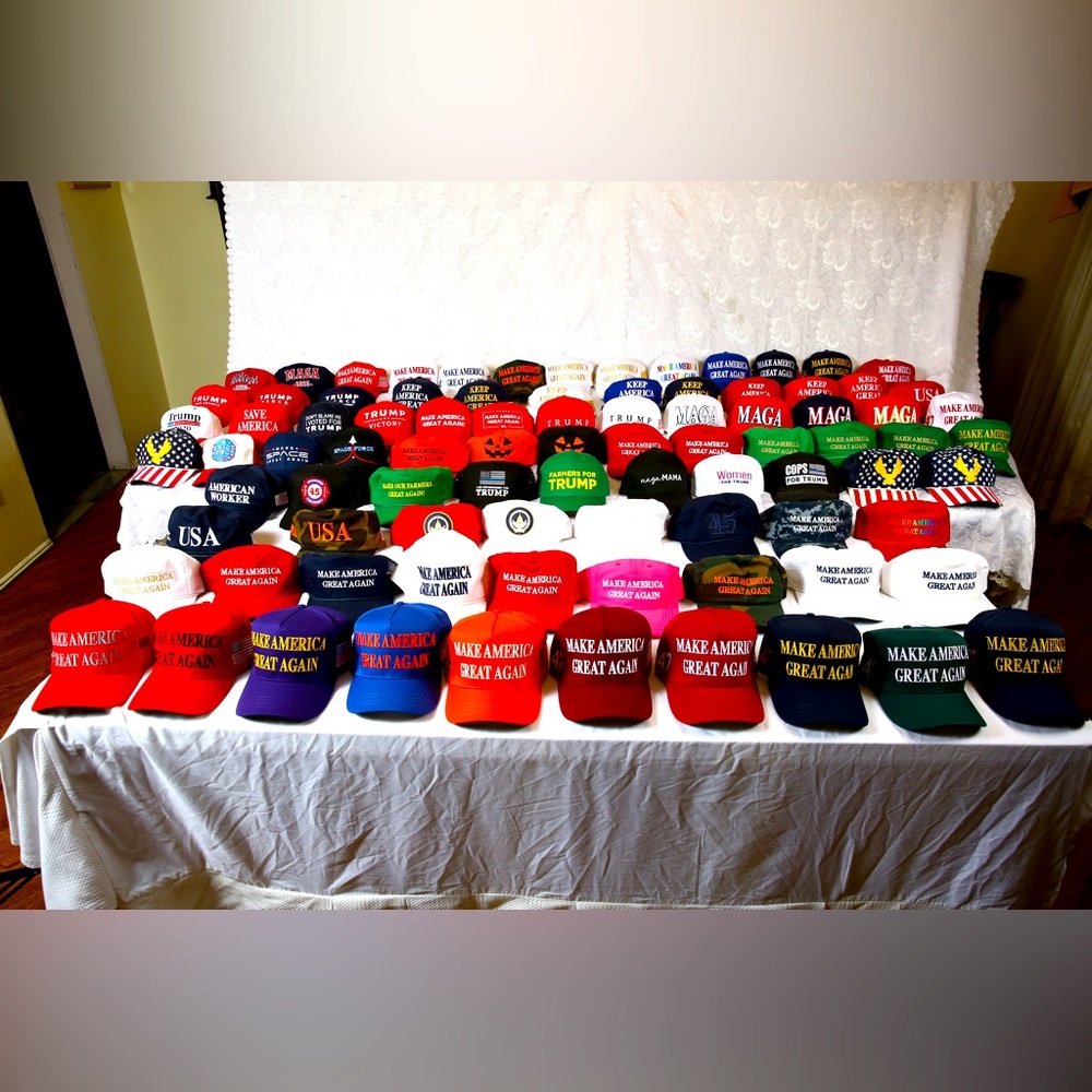 COMPLETE MAGA HAT COLLECTION DONALD TRUMP CALI-FAME AUTHENTIC OFFICIAL 94 Styles